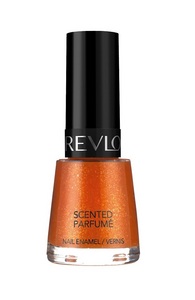 Scented nail enamel - orange fizz